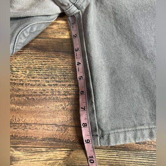 Y2K JYNX hip hop denim gray shorts boys size 11-12 relaxed graphic design grunge - Picture 7 of 11